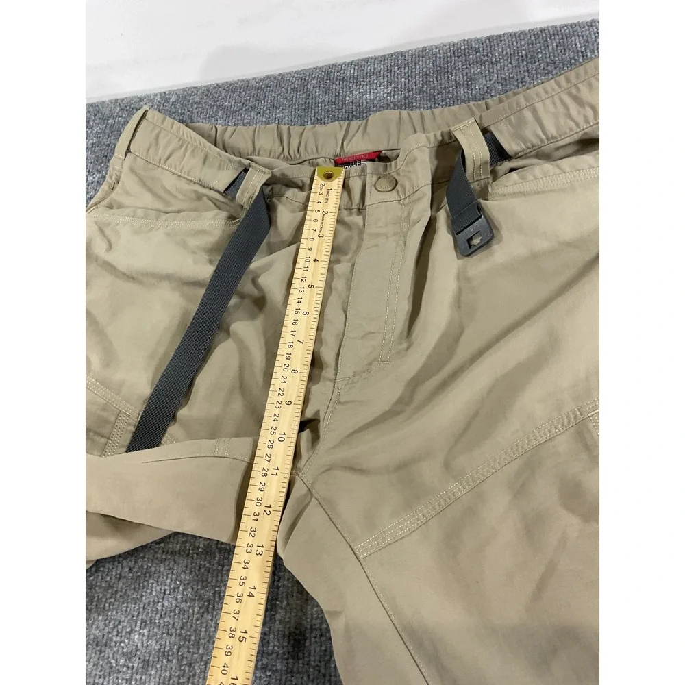 The North Face XXL Ripstop Convertible Cargo Hiking Pants Beige Zip Off Outdoor